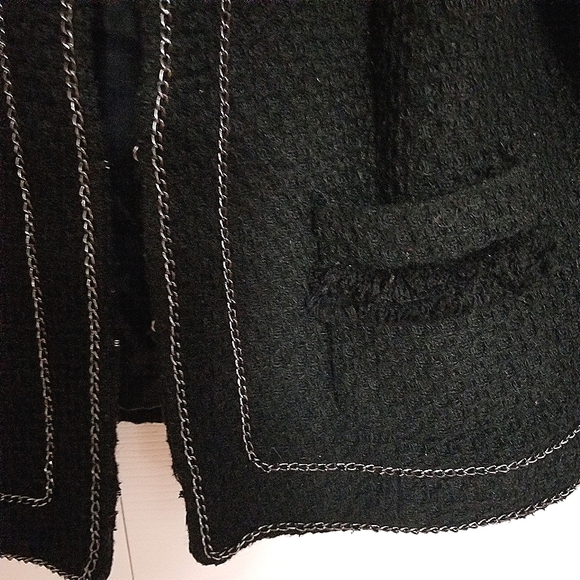 Lauren Conrad Blazer Jacket with Chain Trim - Picture 7 of 8